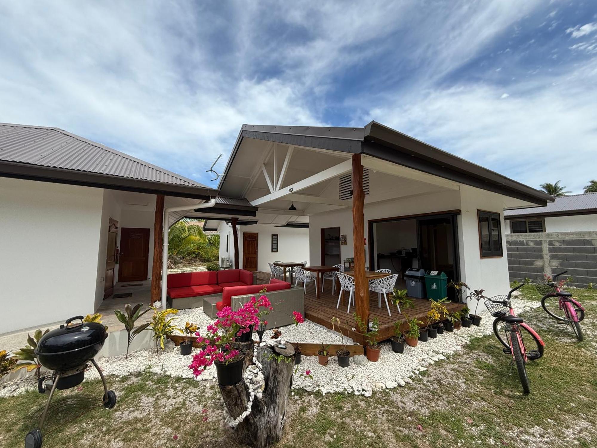 Moorea Chill And Beach Lodge Teavaro Экстерьер фото
