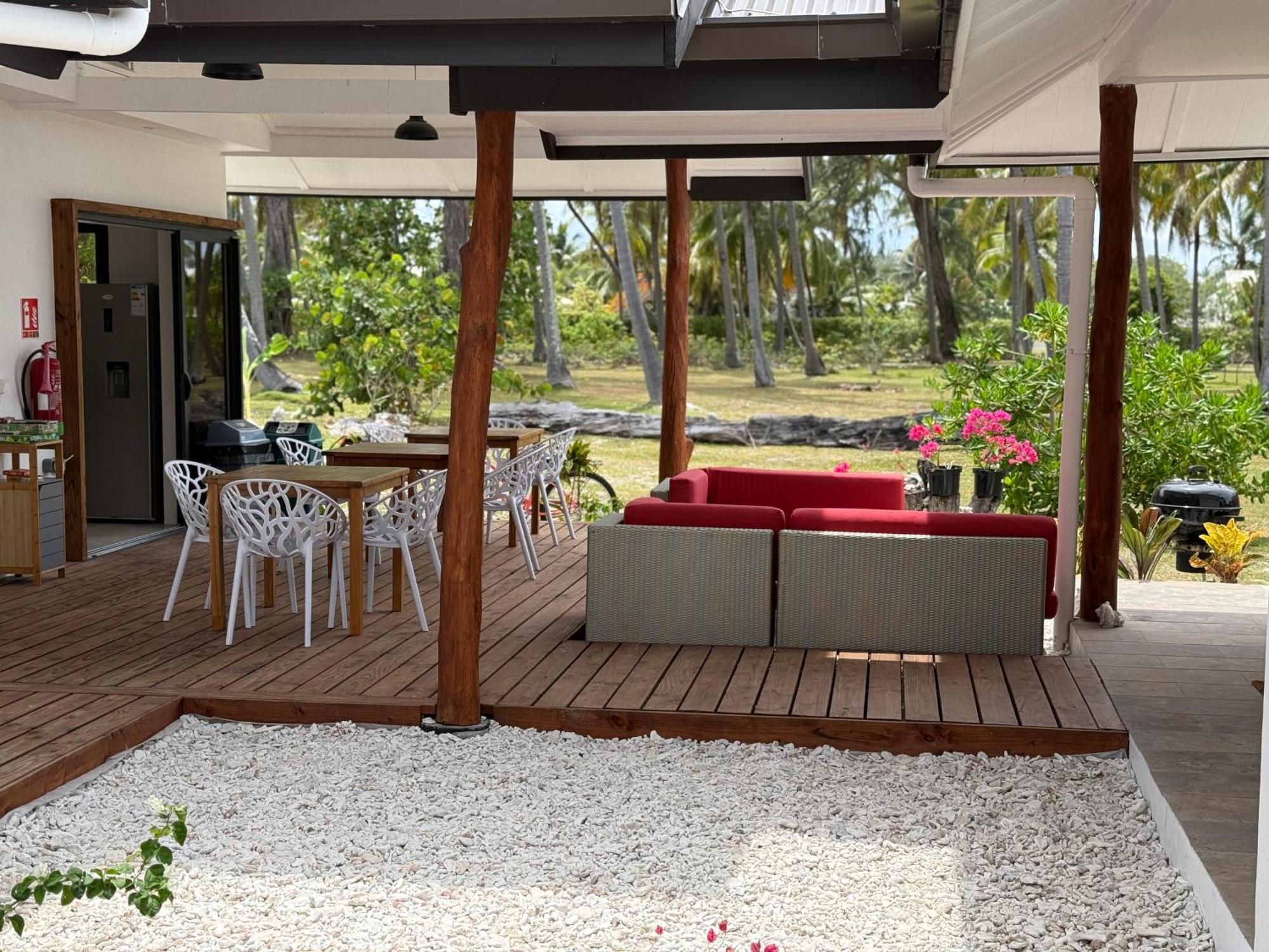 Moorea Chill And Beach Lodge Teavaro Экстерьер фото