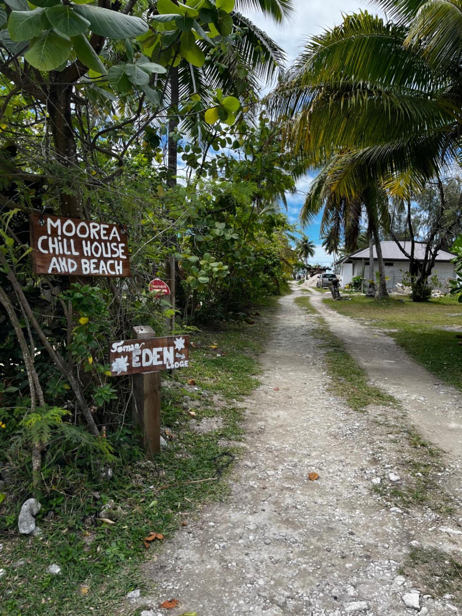 Moorea Chill And Beach Lodge Teavaro Экстерьер фото